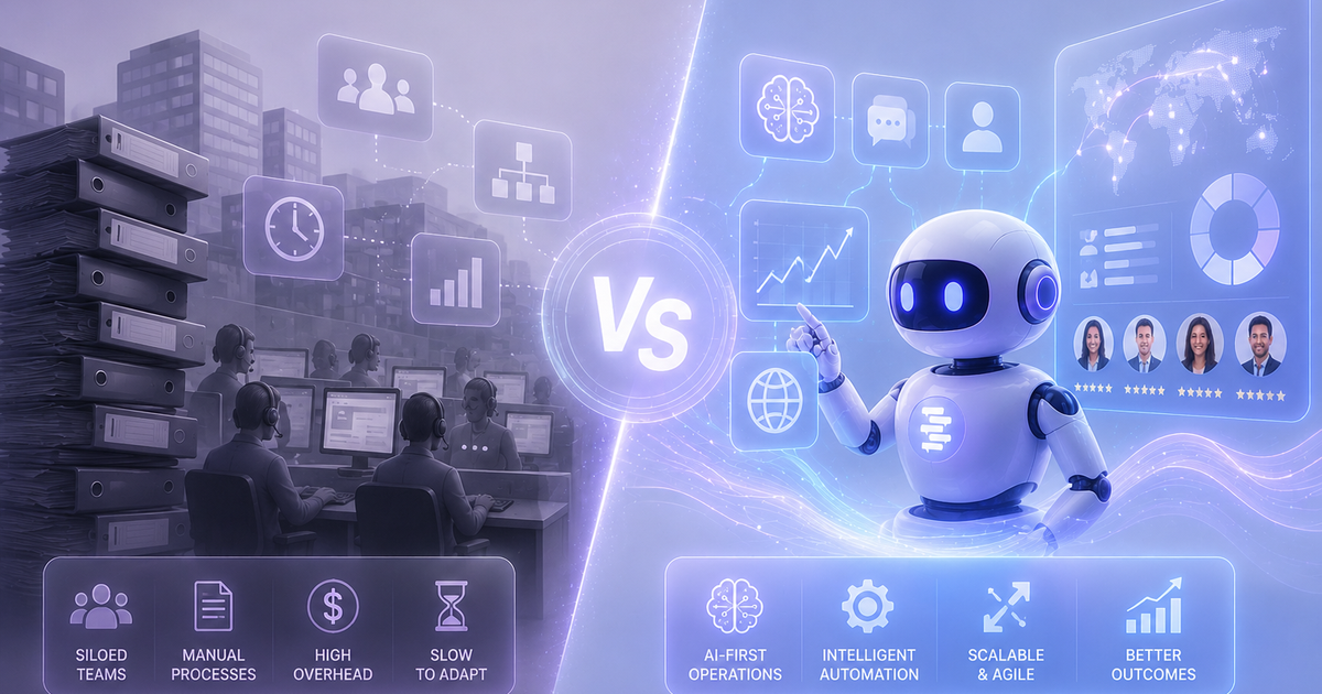 Enterprise BPOs vs. AI-First Challengers
